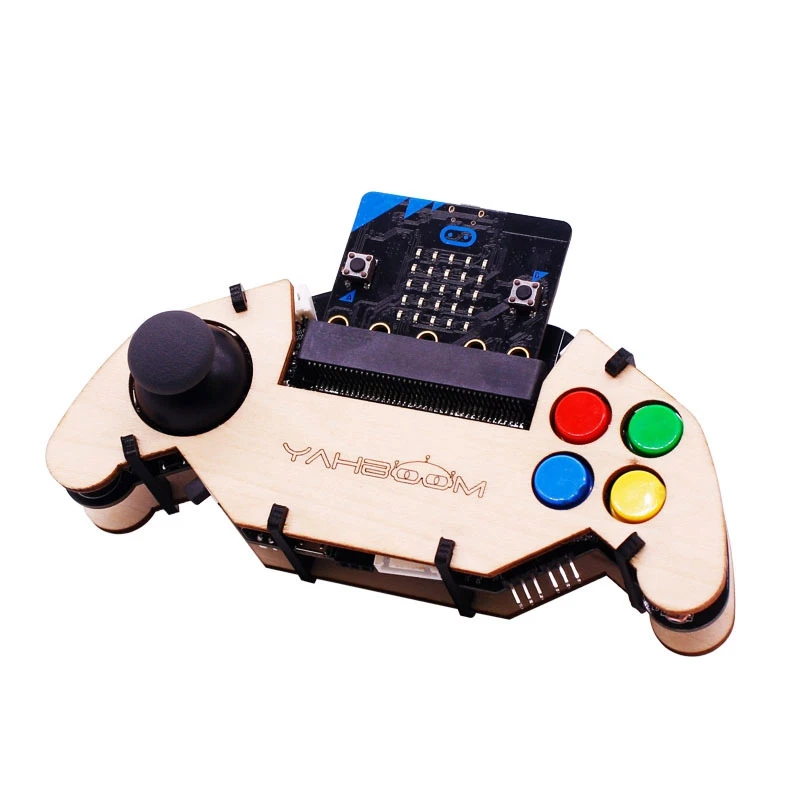  Anwendbar Zu Micro-Bit Bbc Gamepad Expansion Board Griff Microbit Roboter Auto Joystick Stem Spielz