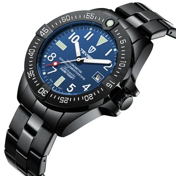 

TEVISE T839A Business Men Automatic Mechanical Watch Stainless Steel Strap Display Casual Luminous Hands Waterproof Wristwatch