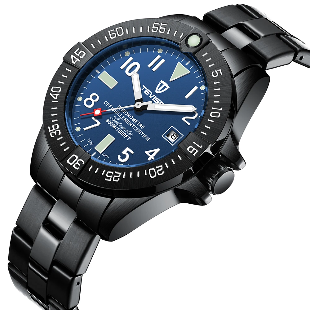 TEVISE T839A الأعمال الرجال التلقائي الميكانيكية ووتش الفولاذ المقاوم للصدأ حزام عرض عارضة مضيئة الأيدي للماء ساعة اليد TEVISE T839A الأعمال الرجال التلقائي الميكانيكية ووتش الفولاذ المقاوم للصدأ حزام عرض عارضة مضيئة الأيدي للماء ساعة اليد