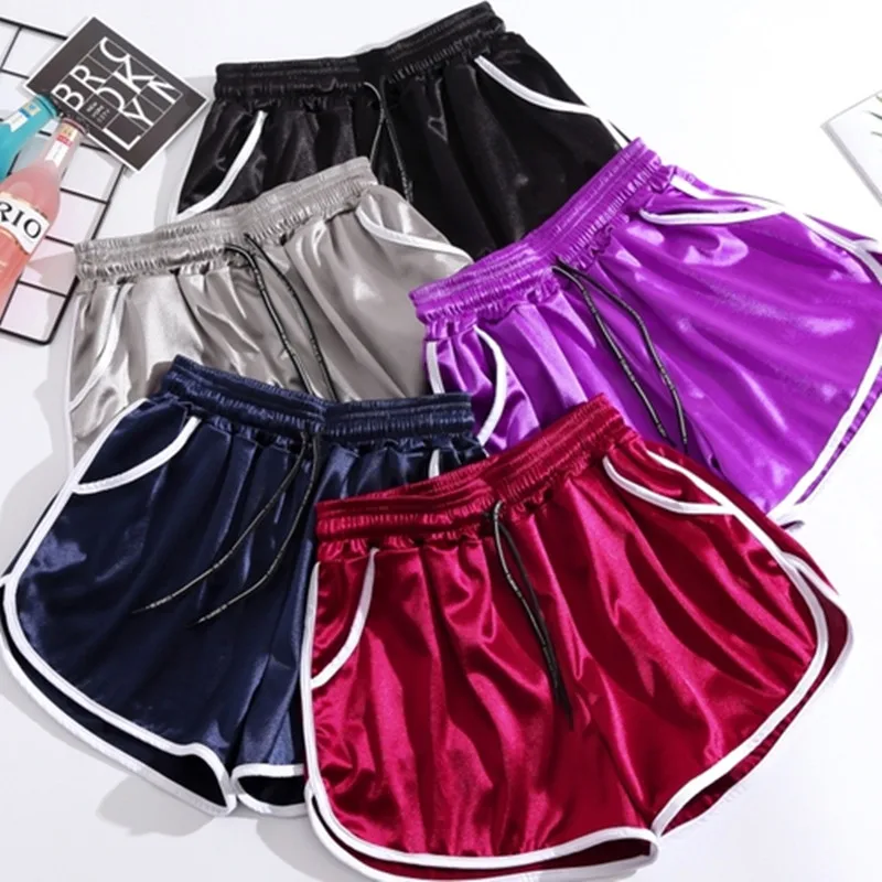 

4XL 5XL Plus Size Summer Shorts Women Casual Shorts High Waist Slim Wide-Legged Shorts Female Beach Running Fitness Sportwear