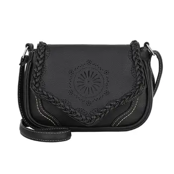 

Hollow Out Women Shoulder Bag Retro New PU Leather Crossbody Messenger Bag for Girls Simple Messenger Bags bolsa feminina