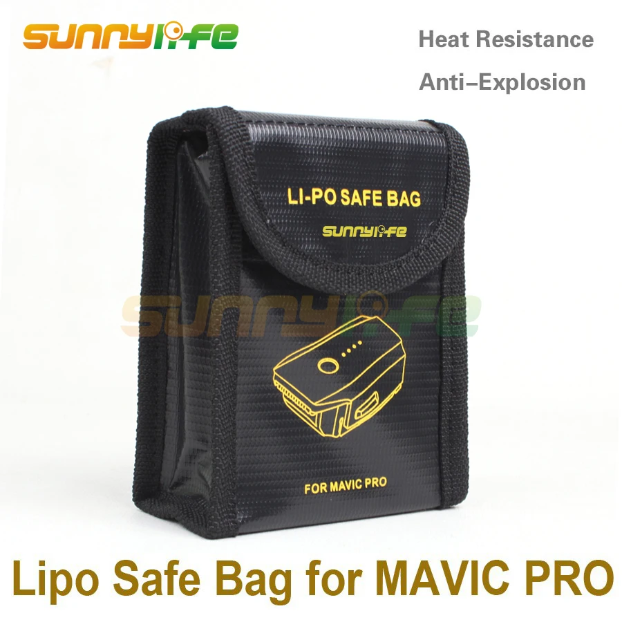 Sunnylife Lipo безопасная сумка для аккумулятора Взрывозащищенная защитная DJI MAVIC