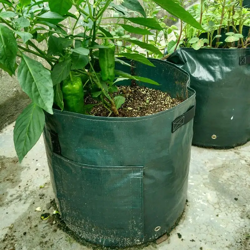 1 шт. выращивание картофеля посадки тканые мешки садовые горшки плантаторы для овощей, огородная сумка для выращивания фермы ролик для нанесения краски