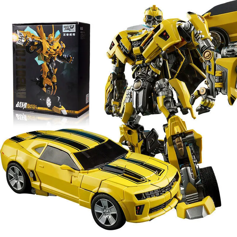

WeiJiang M03 Transformation Anime Movie Series Figure Human Figma Op Commander Deformable Car Alloy Over 30cm Size Child Toys
