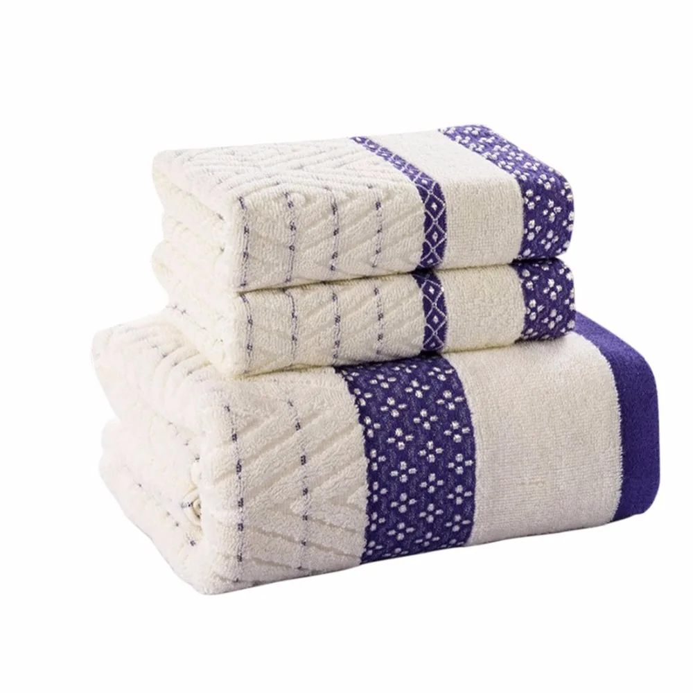 Kaufen Beliebte Verkauf Bad Handtuch Sets Erwachsene Saugfähigen Hohe Mikrofaser Handtuch für Baumwolle Bad Handtuch Stoff 3 Color35