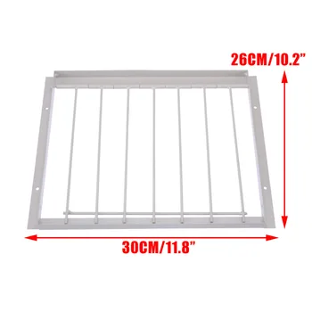 

1pc Bob Wire Bars on Frame Racing Pigeon Bob Wires Bars Entrance Fantails Tumbler LOFT Pet Supplies 2Sizes Pets Playing Bed