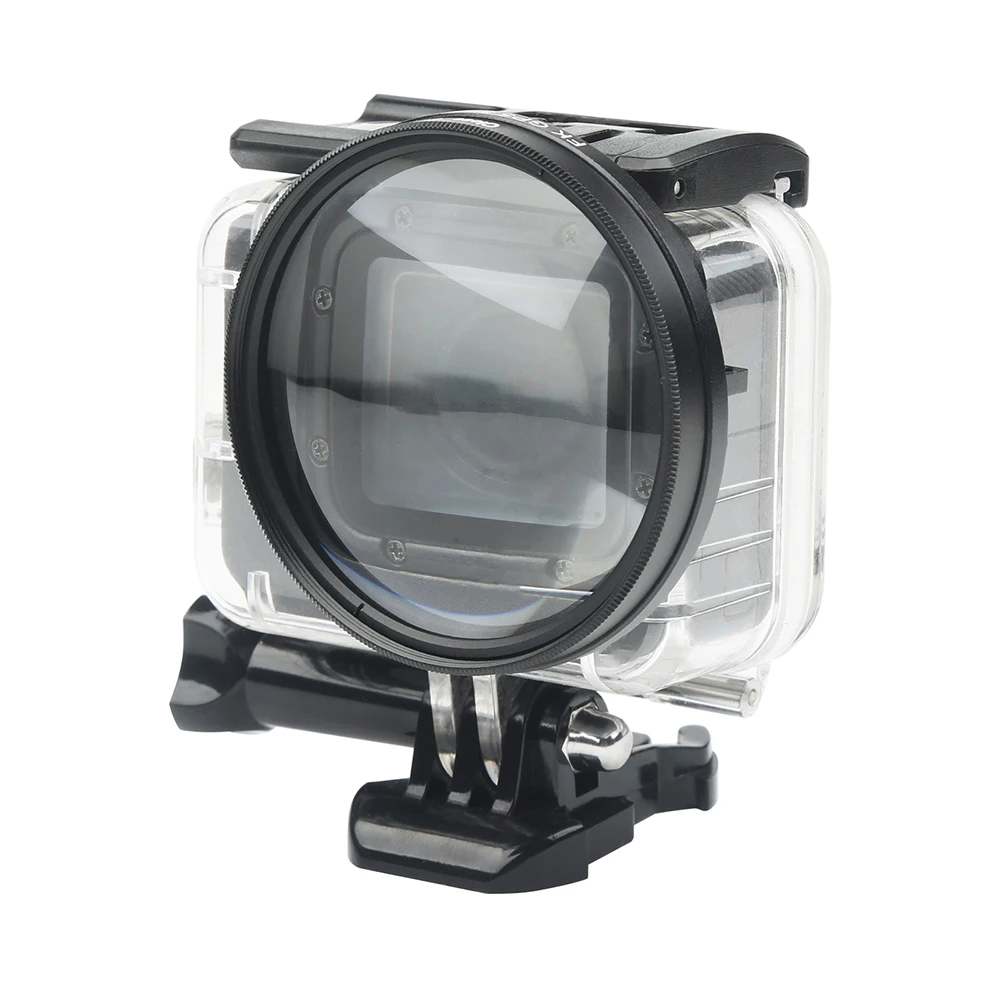 

58mm Macro Lens 10x Magnification Close Up Lens for Gopro Hero 7 6 5 Black Waterproof Case Go Pro Kits for GoPro Accessory