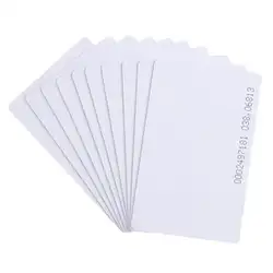 10 шт RFID смарт-вход карта охраны 125 кГц EM4100 двери Управление идентификационные карточки