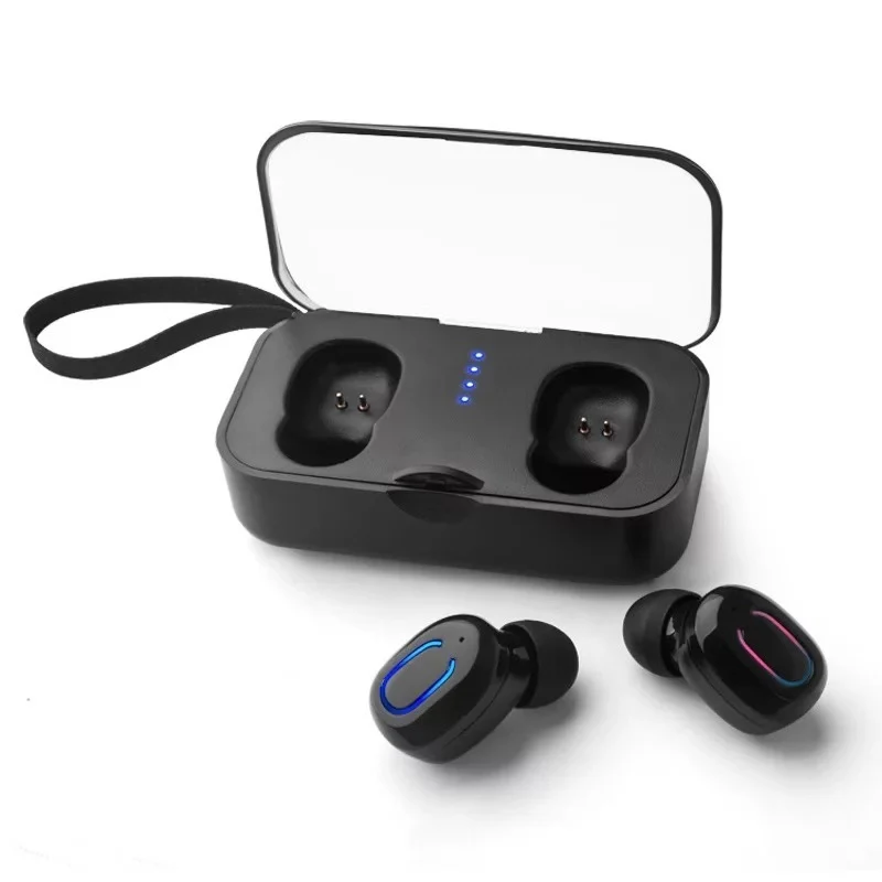 

TWS 5.0 Wireless Bluetooth Earphone Stereo Earbud Headset With Charging Box For All Bluetooth tablet Smart phone earphone
