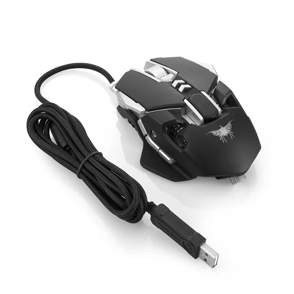 

3200DPI 7 Buttons LED Optical USB Wired Pro Gaming Mouse Mice for PC Laptop