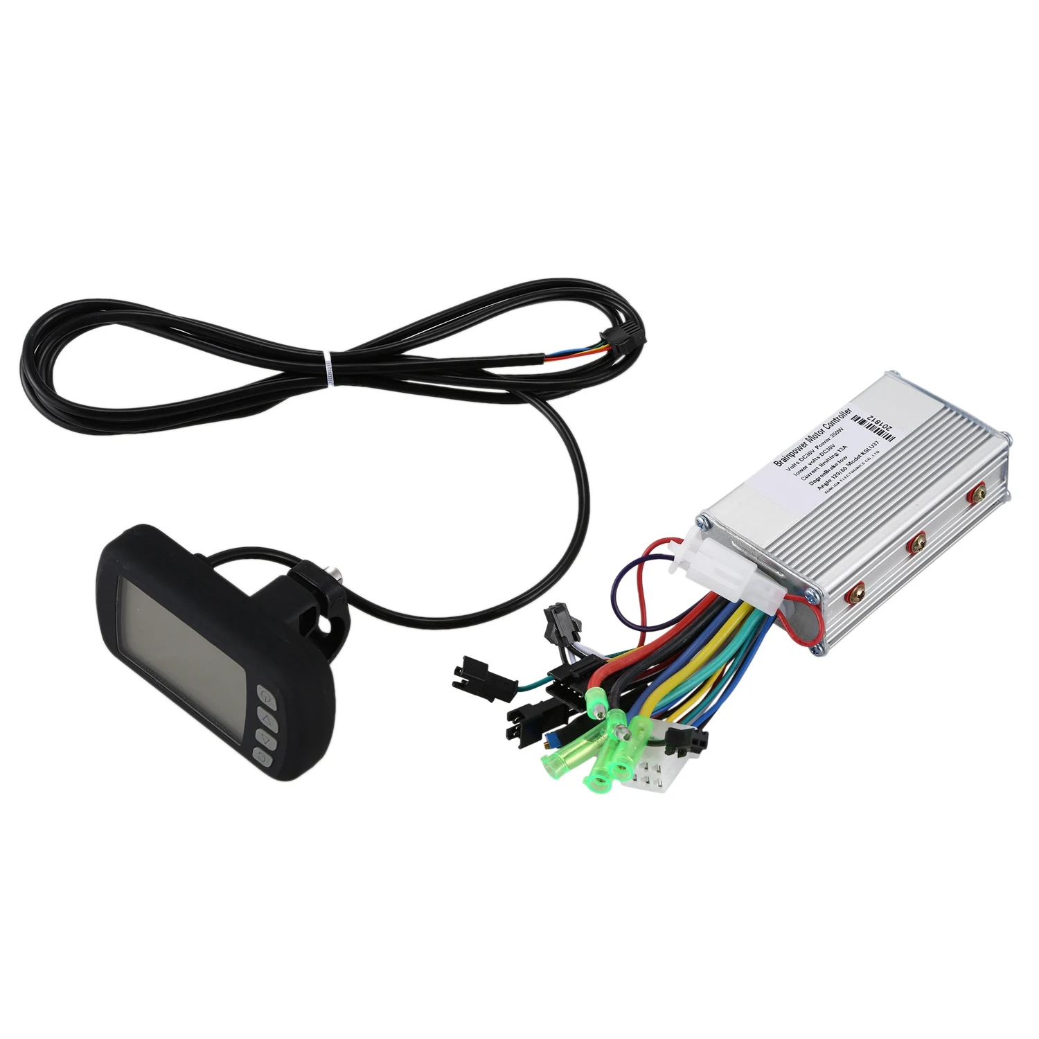 

36V 350W Brushless Electric Bicycle Controller With Lcd Panel Meter Digital Gauge Set For E-Bike Electric Bike Scooter