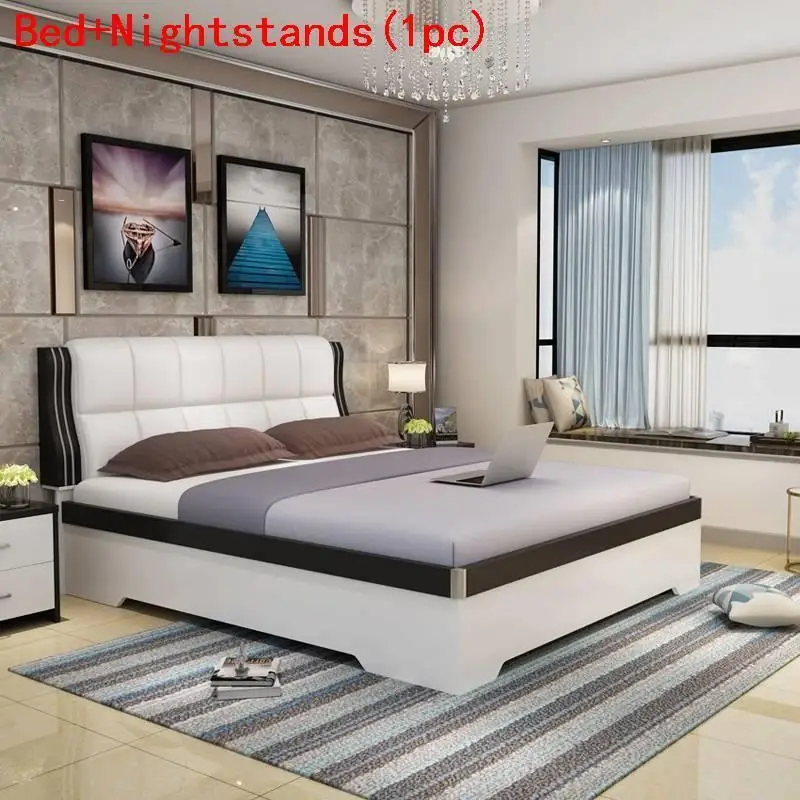 Moderna Matrimonio Letto هل A كاستيللو قورتو غرفة مجموعة Literas مربع Infantil Mobilya كاما Mueble دي Dormitorio أثاث غرفة نوم السرير