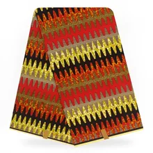 Африканский настоящий воск настоящий голландский воск Ткань 6 ярдов настоящий батик в африканском стиле настоящая Высококачественная Анкара настоящая восковая печать ткань