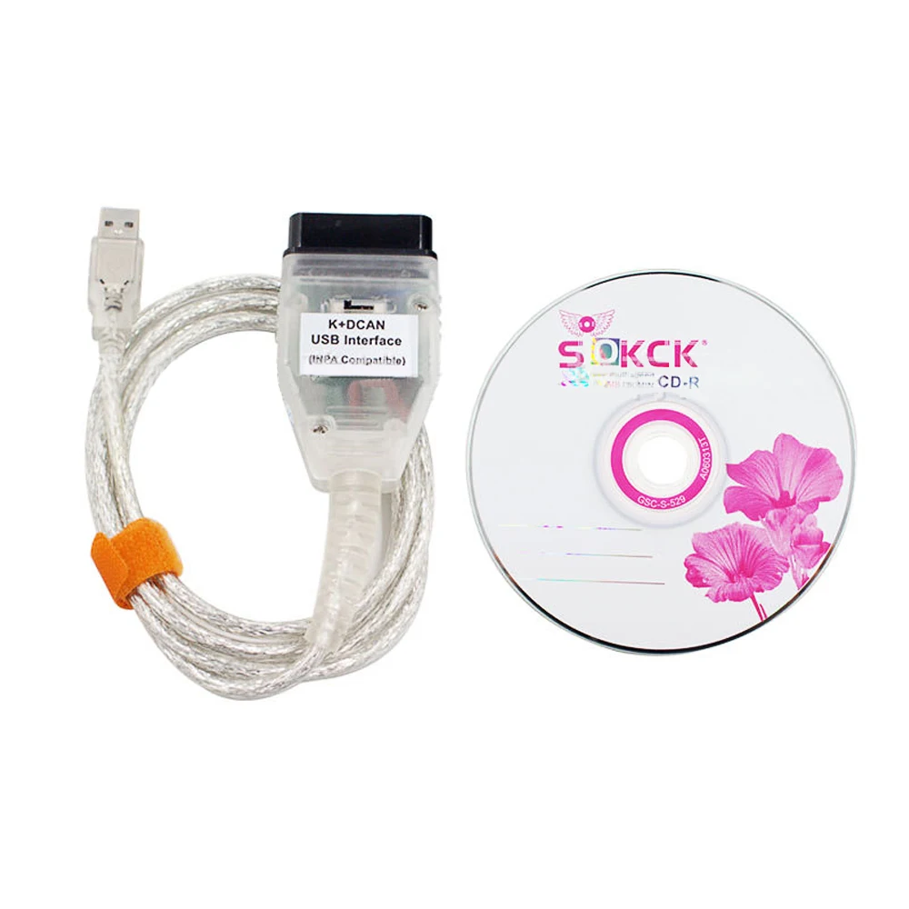 BMW INPA K+ CAN K+ кабель DCAN для диагностики BMW с выключателем