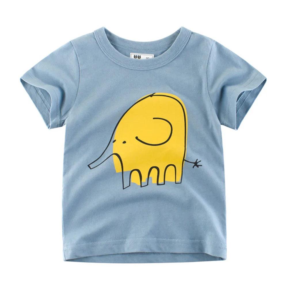 

Baby Girls And Boys T-Shirt Children Summer Short Sleeve Clothing Kids Cotton Clothes
