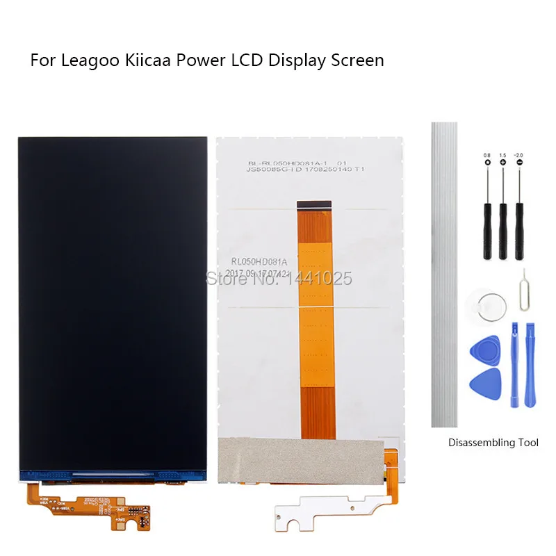Экран дисплея заменяет для Leagoo Kiicaa силовой ЖК-экран 5 0 дюйма черный экран LCD |