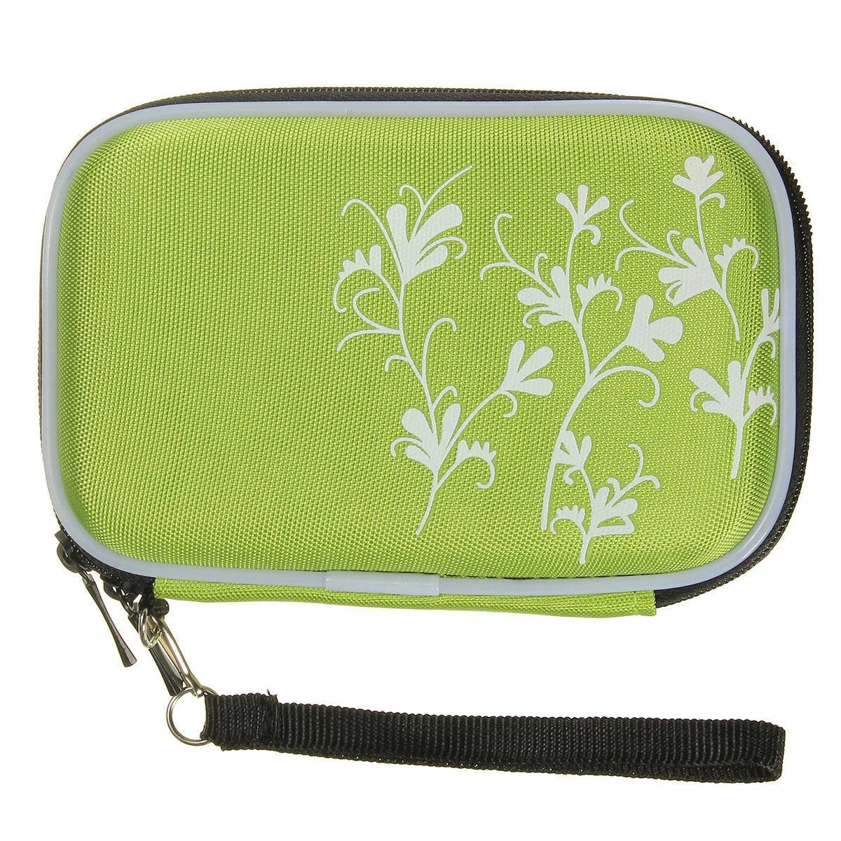 

Abrasion hard disk Portable Drive Zipper Cover Case Bag Shockproof Scratch-resistant 2.5 '' HDD Bag green