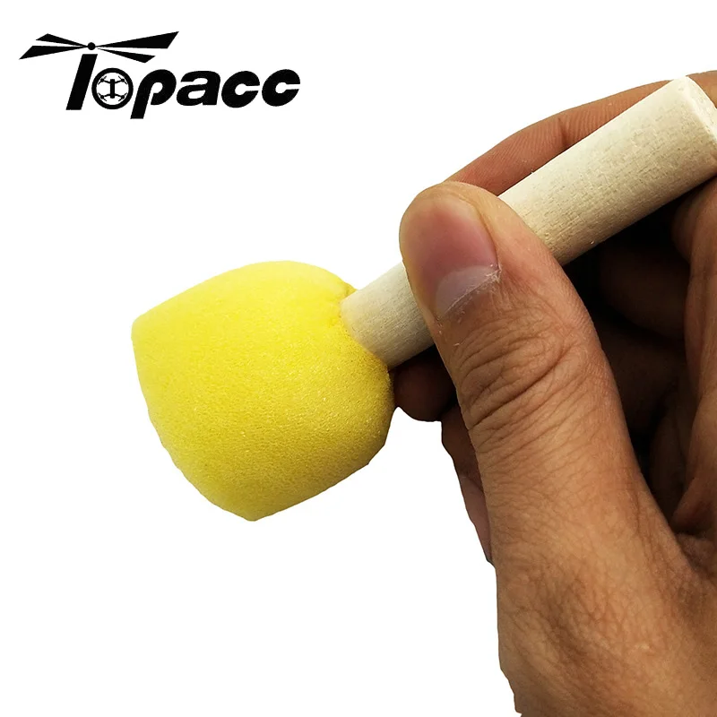 Набор кистей-спонж, 5 штук. Спонжики для рисования. Губка для краски. Спонжи для рисования для детей. Спонжики для рисования.