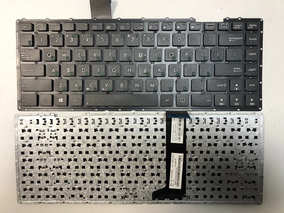 

Russian Laptop Keyboard For ASUS X450 X450C X450L X450LA without Frame RU Layout