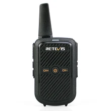 Retevis RT15 Портативный мини иди и болтай Walkie Talkie “иди и 2 Вт UHF 400-470 МГц 16 каналов 2-Way радио CTCSS/DCS тот сканирование голоса домофон колонки Mic