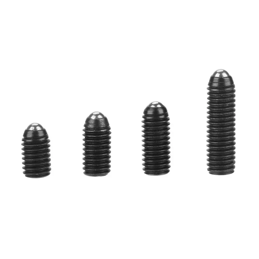 10pcs M5 Ball Plungers Screw Thread Hex Socket Carbon Steel Ball Spring