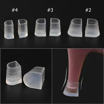 

Women High Heel Protectors Anti-slip PVC Latin Stiletto Dancing Covers 1pair Dance Shoes Heel Covers Stoppers Shoe Accessories
