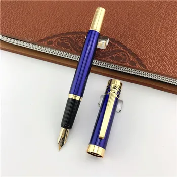 

MONTE MOUNT blue fountain pen School Office supplies commercial Stationery luxury gift ink pens business present 016