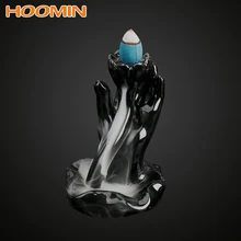 Ароматическая горелка с обратным потоком, держатель для благовоний, керамическое кадило-ароматерапия, курильница, украшение для дома, офиса, для чайного дома