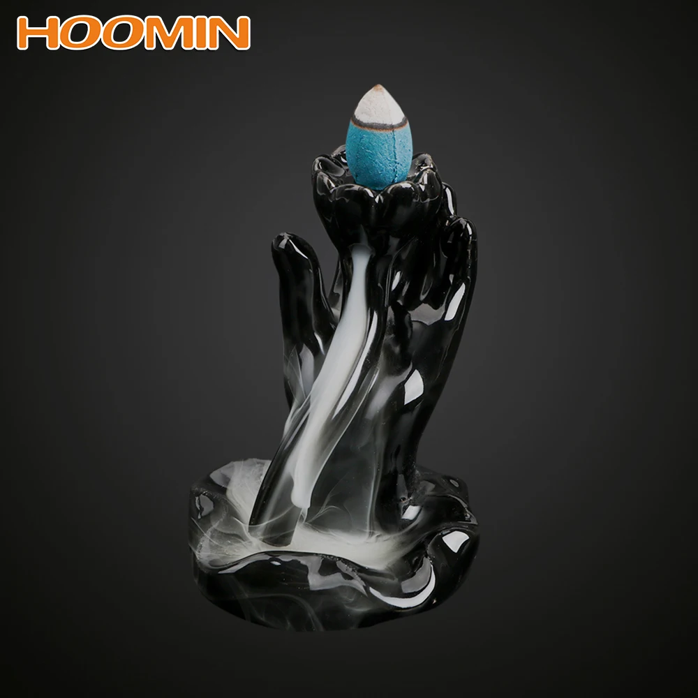 

Backflow Incense Burner Incense Holder Ceramic Censer Aromatherapy Censer Home Decoration for Home Office Teahouse use
