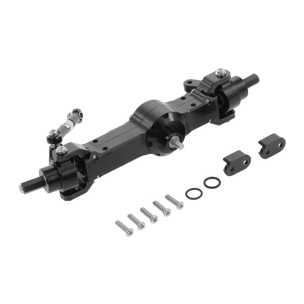 

Front Bridge Axle Metal Gear Box Assembly RC Car Space Parts For 1/16 WPL C14 C24 B14 B24 B16 B36Crawler Off-road Semi-truck