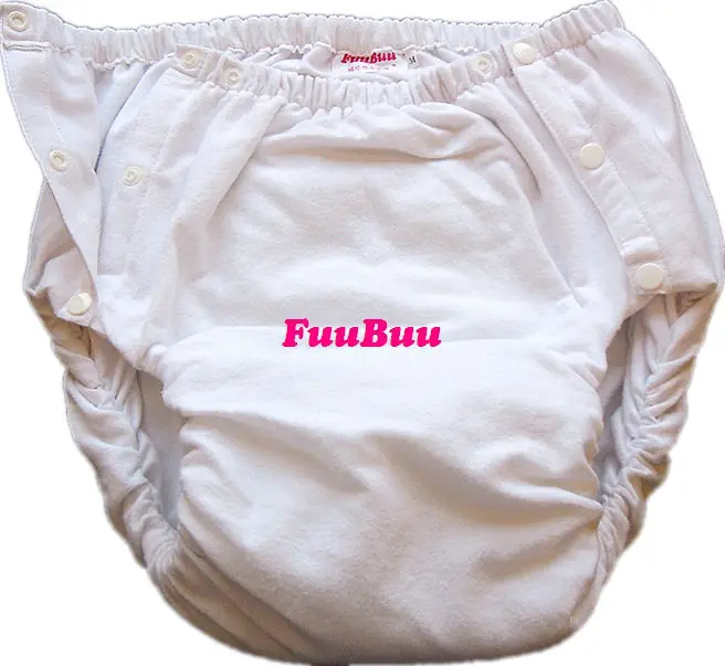 FUUBUU2042-WHITE-XL подгузник для взрослых/штаны для недержания/коврик для смены подгузника/взрослый ребенок