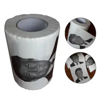 

2 Roll/set surprise Trump Printed Toilet Paper Tissue Table Room Decor Party Holiday DIY Decorations