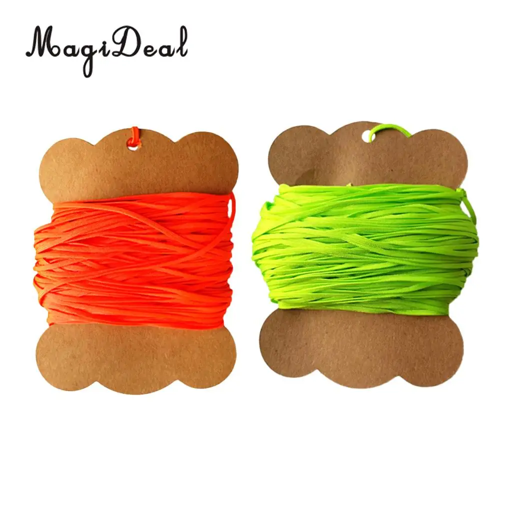 

2Pcs Durable 30m Scuba Diving Diver Reel Line Finger Spool Line for Attaching Dive Safety Marker Buoy Flag Clip Accessories