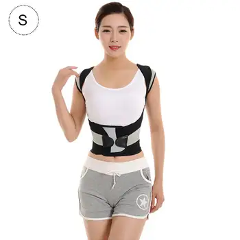Child Adult Back Support Adjustable Breathable Belt Neck Pressure Relief Posture Corrector Can Help Adjust Body