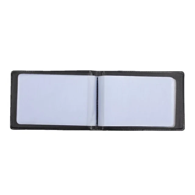 PU Leather 40 Cards ID Credit Card Holder Book Case Keeper Organizer Passport Credit Card Case Business Men Women Vintage Bag 5