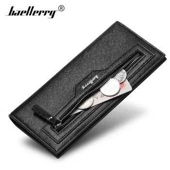 

Brand Wallet Men Casual Men's Purse Long Zipper Ultra-thin Multi Card Men Wallets Hand Bag Male Money Bag Carteira Masculina