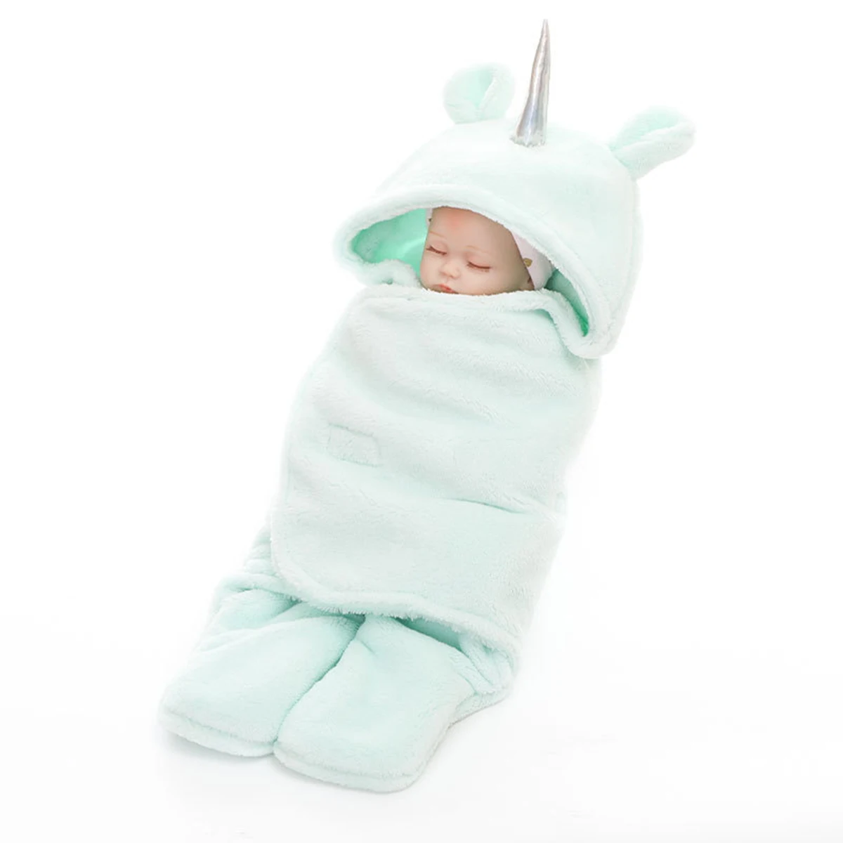 Одеяло для новорожденного ребенка пеленать накидка банная муслин одеяло единороги вязать Мультфильм коляска мешок сна постельные принадлежности для сна мешок