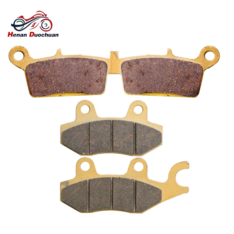 

2pair Motorcycle Front Rear Brake Pads Disk For HONDA CB 50 V/W Dream 50 1997-1998 XR 50 M5 (AD14) Motard 2005