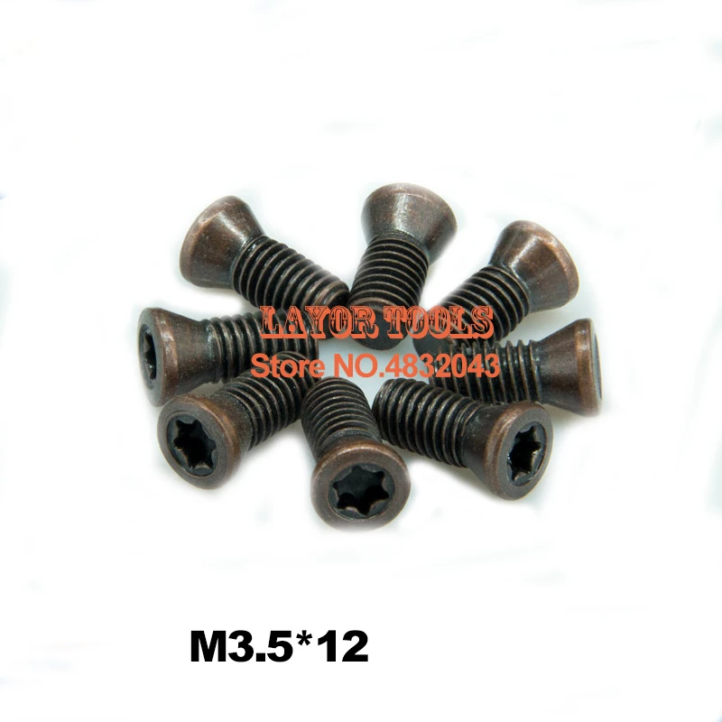 

10pcs M3.5*12mm lathe tool spare screws