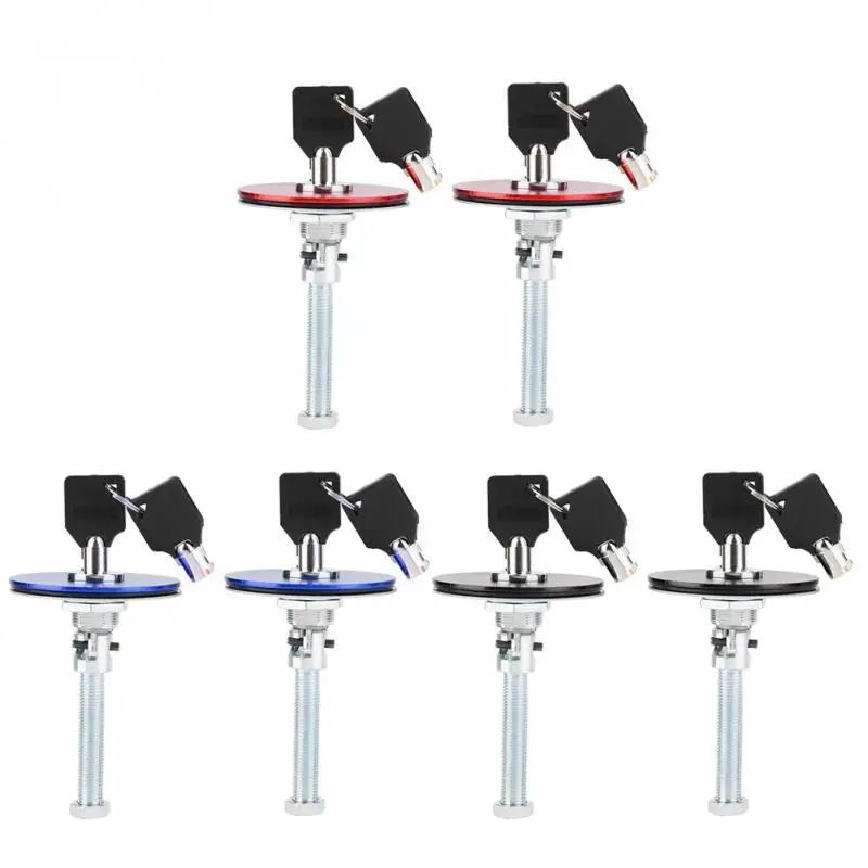 

Aluminum alloy Car Engine Hood Cover Lock Key Pin Kit Safety Latch Pin Universal Car Accessories 3 Colors Black Blue Red NEW