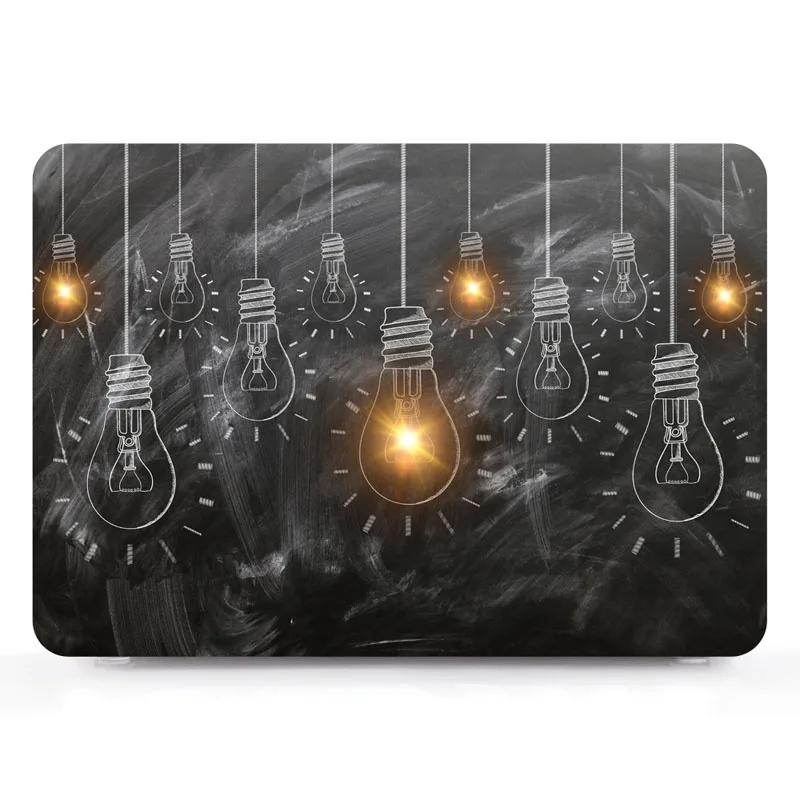 Новинка, Жесткий Чехол для ноутбука с принтом, оболочка для Apple Macbook Air11 13 Pro retina Touch Bar 11 12 13 15 дюймов