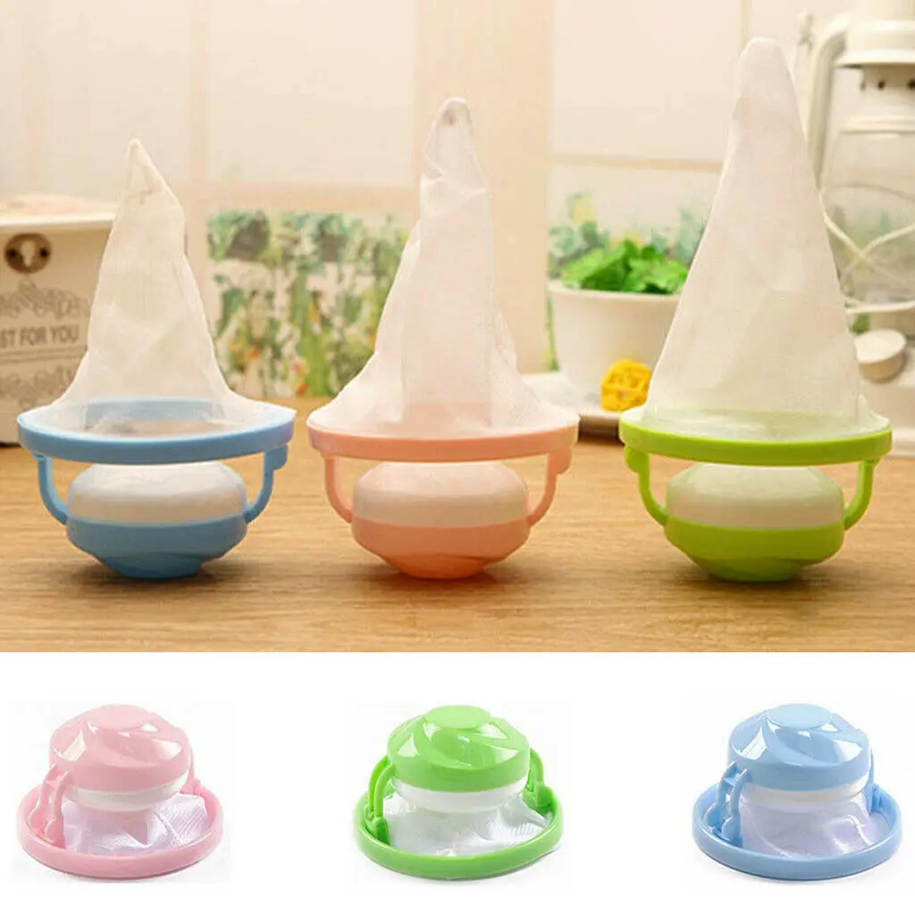 

Hot 2019 Washing Machine Laundry Filter Bag Home Floating Lint Hair Catcher Mesh Pouch