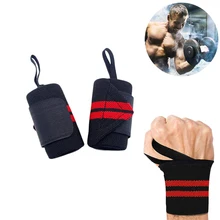 1 пара защита запястья спортивный наручный браслет наручные Поддержка группа для бодибилдинга фитнес-гимнастика Crossfit