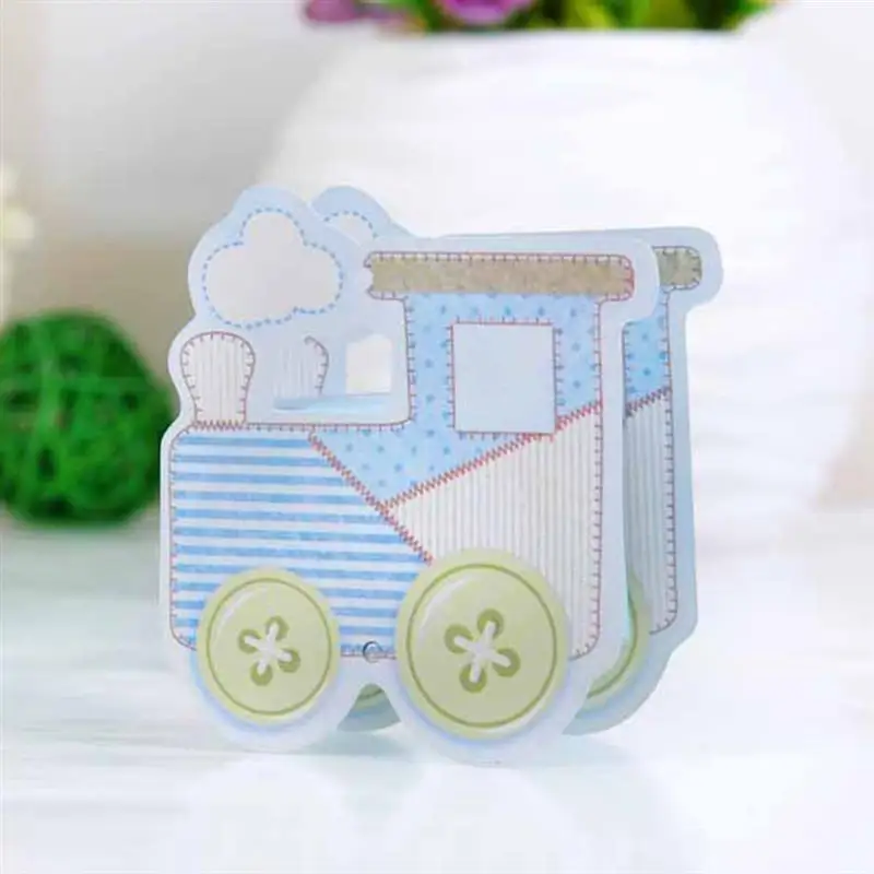 

12pcs Wedding Paper Candy Box Train Head Shape Gift Treats Goodies Boxes Party Supplies