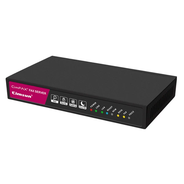 

CimFAX Fax Server Network Fax Machine Computer Digital Phone One Machine Standard A5 5 User Printer