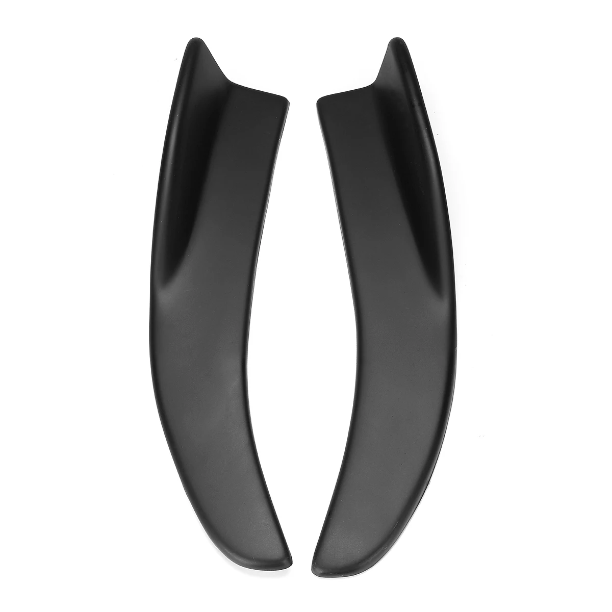 2x Универсальный Автомобильный задний бампер для губ разветвитель крыльев боковая юбка расширения V7 стиль Угловые разветвители диффузор декоративная защита