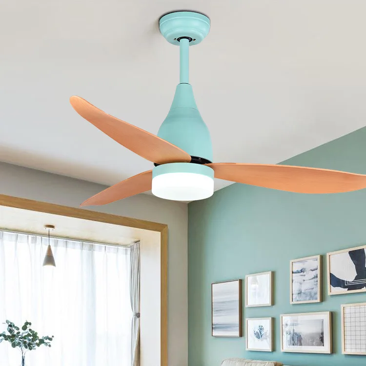 

SETTEMBRE Ceiling Fan Lamp White Blue Black Ceiling Lamps Remote Control with Free Controller Ceiling Lamps Acrylic Lamp