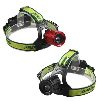 

Adjustable LED Headlamp multi-function rechargeable Headlight 4 modes Focus Torch cycling Outdoor Headlight