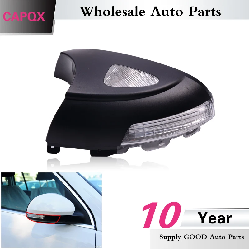 

CAPQX For SKODA Yeti 2011 -2013 For VW Sharan 2012 2013 2014, Tiguan 2007 - 2014 Rearview Side Mirror Flasher Turn Signal blink