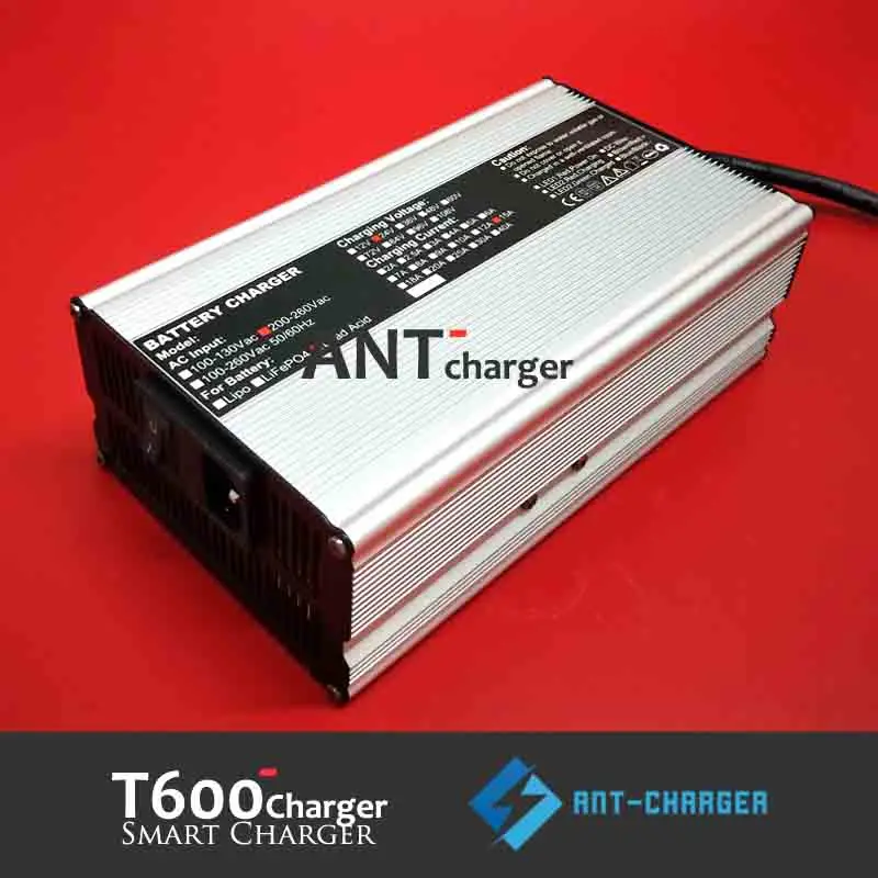 

58.4V 10A LiFePO4 LFP Battery Charger 58.4V 10A LFP Charger for 48V 51.2V 40Ah-100Ah 16s LiFePO4 LFP Battery Pack